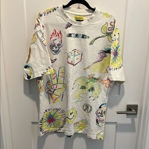 Market x Smiley Coloring Book Tee. Size XL
